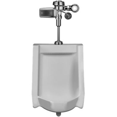 Click here to see Sloan 10001302 Sloan WEUS-1000.1302 SU-1009 Urinal and Royal 186 SMOOTH Flushometer (10001302)