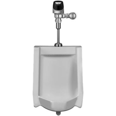 Click here to see Sloan 10021201 Sloan WEUS-1002.1201 SU-1009 Urinal and SOLIS 8186 Flushometer (10021201)
