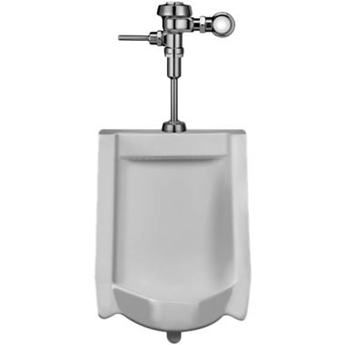 Click here to see Sloan 10061001 Sloan WEUS-1006.1001 SU-1009 Urinal and Royal 186 Flushometer (10061001)