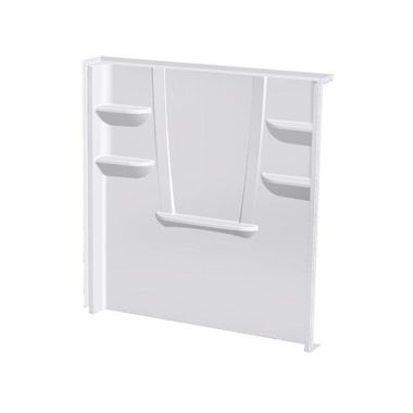 Click here to see Aquatic 6062CBW-WH Aquatic 6062CBW-WH White Backwall Set