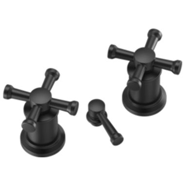 Click here to see Brizo RP100728BL Brizo Atavis Tub Filler Trim Cross Handle Kit, Matte Black - RP100728BL