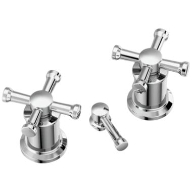 Click here to see Brizo RP100728PC Brizo Atavis Tub Filler Trim Cross Handle Kit, Polished Chrome - RP100728PC