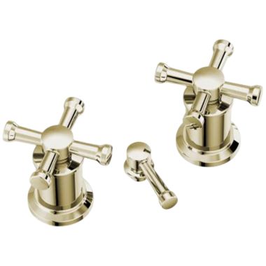 Click here to see Brizo RP100728PN Brizo Atavis Tub Filler Trim Cross Handle Kit, Brilliance Polished Nickel - RP100728PN