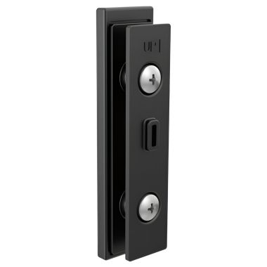 Click here to see Brizo 699906-BL Brizo Kintsu Robe Hook Glass Panel Installation Kit, Matte Black - 699906-BL