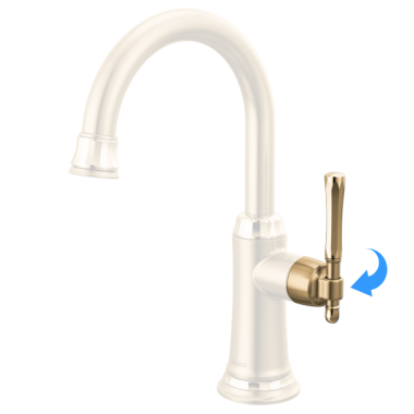 Click here to see Brizo RP101792GLPG Brizo Tulham Beverage Faucet Lever Handle Kit, Brilliance Luxe Gold / Brilliance Polished Gold - RP101792GLPG