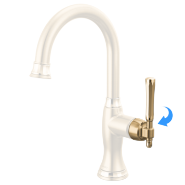 Click here to see Brizo RP101787GLPG Brizo Tulham Bar Faucet Lever Handle Kit, Brilliance Luxe Gold / Brilliance Polished Gold - RP101787GLPG