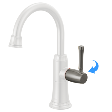 Click here to see Brizo RP101789SL Brizo Tulham Instant Hot Faucet Lever Handle Kit, Brilliance Luxe Steel - RP101789SL