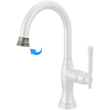 Click here to see Brizo RP101790SL Brizo Tulham Spout Tip For Instant Hot Faucet, Brilliance Luxe Steel - RP101790SL