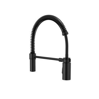 Click here to see Delta RP101405BL Delta Antoni Spring Kitchen Faucet Spout Assembly, Matte Black - RP101405BL