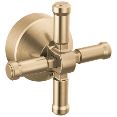 Click here to see Delta H594CZ-PR Delta Broderick Cross Handle Kit for T4784-CZLHP-FL Free Standing Tub Filler, ADA, Lumicoat Champagne Bronze - H594CZ-PR