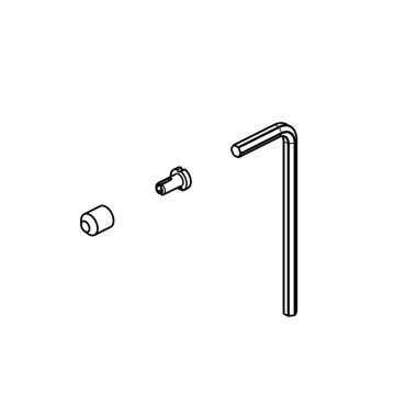 Click here to see Delta RP103729PC Delta Broderick Set Screw, Cover, and Wrench for Broderick Roman Tub Trim, Chrome - RP103729PC