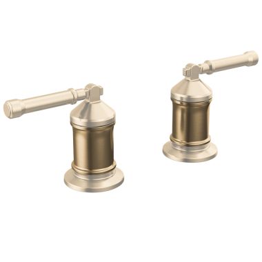 Click here to see Delta RP103736CZPR Delta Broderick Trim Sleeve for T2784-LHP and T3784-LHP Roman Tub Trim, Lumicoat Champagne Bronze - RP103736CZPR