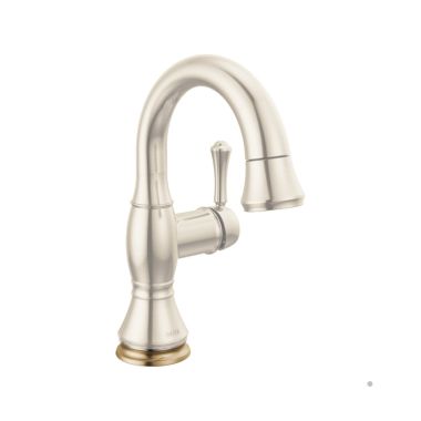 Click here to see Delta RP102235CZ Delta Cassidy Base and Gasket for 597 Single Handle Pull-Down Bathroom Faucet, Champagne Bronze - RP102235CZ
