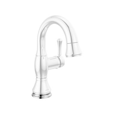 Click here to see Delta RP102235PC Delta Cassidy Base and Gasket for 597 Single Handle Pull-Down Bathroom Faucet, Chrome - RP102235PC