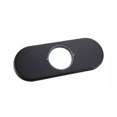 Click here to see Delta RP103568BL Delta Eldren Escutcheon and Base Plate for 15839LF Single Handle Bathroom Faucet, Matte Black - RP103568BL