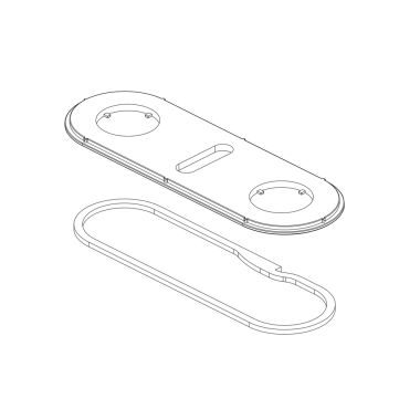 Click here to see Delta RP101937 Delta Esato Gasket And Seal, Chrome - RP101937