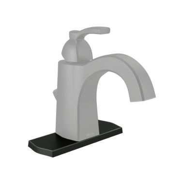 Click here to see Delta RP101048BL Delta Flynn Escutcheon And Baseplate, Matte Black - RP101048BL