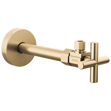 Click here to see Delta DT022201-CZ Delta Angled Supply Stop Valve, ADA-Compliant, Champagne Bronze - DT022201-CZ
