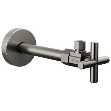 Click here to see Delta DT022201-KS Delta Angled Supply Stop Valve, ADA-Compliant, Black Stainless - DT022201-KS