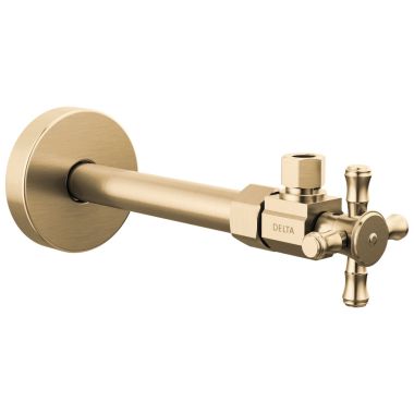 Click here to see Delta DT022202-CZ Delta Angled Supply Stop Valve, ADA-Compliant, Champagne Bronze - DT022202-CZ