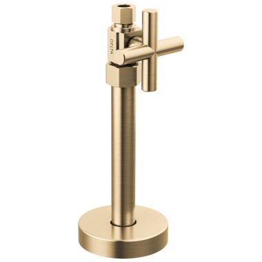 Click here to see Delta DT021201-CZ Delta Straight Supply Stop Valve, Brass, ADA-Compliant, Champagne Bronze - DT021201-CZ