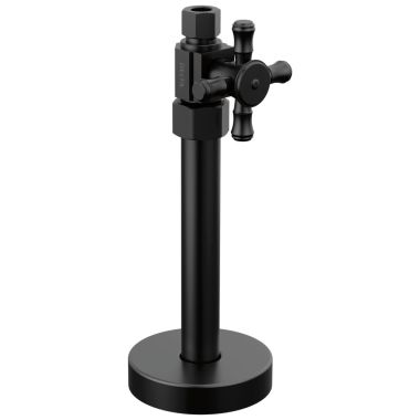 Click here to see Delta DT021202-BL Delta Straight Supply Stop Valve, Brass, ADA-Compliant, Matte Black - DT021202-BL