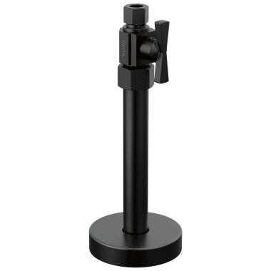 Click here to see Delta DT021203-BL Delta Straight Supply Stop Valve, Brass, ADA-Compliant, Matte Black - DT021203-BL