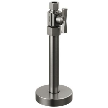 Click here to see Delta DT021203-KS Delta Straight Supply Stop Valve, Brass, ADA-Compliant, Black Stainless - DT021203-KS