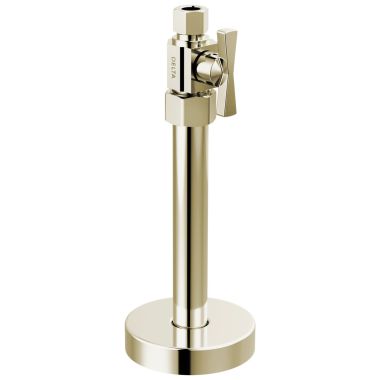 Click here to see Delta DT021203-PN Delta Straight Supply Stop Valve, Brass, ADA-Compliant, Polished Nickel - DT021203-PN