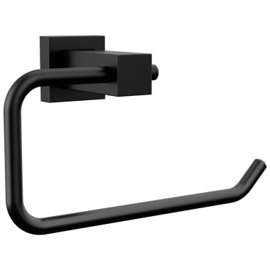 Click here to see Delta IAO20851-BL Delta Velum Toilet Paper Holder, Matte Black - IAO20851-BL