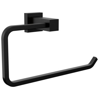 Click here to see Delta IAO20846-BL Delta Velum Wall Mounted Towel Ring, Matte Black - IAO20846-BL