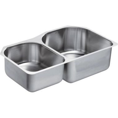 Click here to see Moen S22377 Moen S22377 Double Bowl Sink