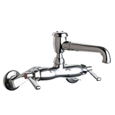Click here to see Chicago Faucet 886-RCF Chicago Faucets 886-RCF Hot and Cold Sink Faucet