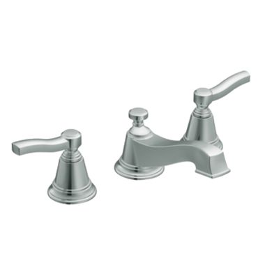 Click here to see Moen TS6205 Moen TS6205 Two-Handle Low Arc Bathroom Faucet