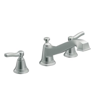 Click here to see Moen TS923 Moen TS923 Two-Handle Low Arc Roman Tub Faucet