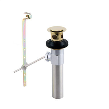 Click here to see Delta RP26533PB Delta RP26533PB Polished Brass Metal Pop-Up Drain Assembly