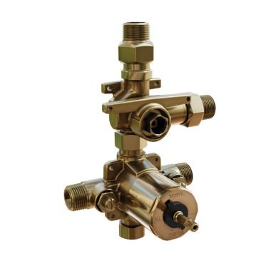 Click here to see Toto TSPVM TOTO Pressure Balance Rough-in Valve with 2-Way Diverter, Brass, 1/2