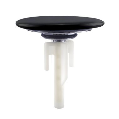 Click here to see Toto THP739#MBL TOTO Decorative Ceramic Drain Cover For Wire Type Drain, Matte Black - THP739#MBL 