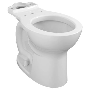 Click here to see American Standard 3717B001.020 American Standard Cadet 3.1 Chair Height Round Universal Toilet Bowl, White - 3717B001.020