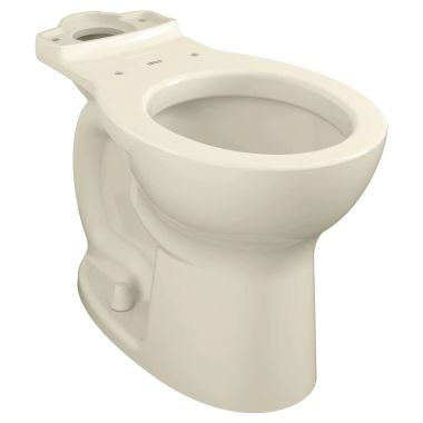 Click here to see American Standard 3717B001.021 American Standard Cadet 3.1 Chair Height Round Universal Toilet Bowl, Bone - 3717B001.021