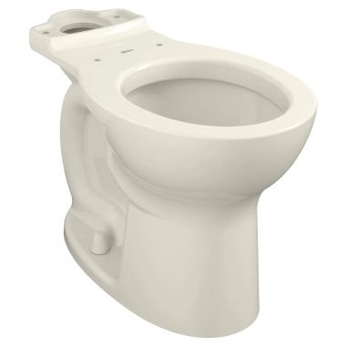 Click here to see American Standard 3717B001.222 American Standard Cadet 3.1 Chair Height Round Universal Toilet Bowl, Linen - 3717B001.222