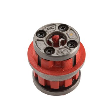 Click here to see Ridgid 36965 RIDGID Model 00-R High-Speed Right-Hand NPT Die Head for Stainless Steel Pipe, 1/8