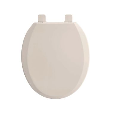 Click here to see American Standard 5259B65MT.222 American Standard Cardiff Round Toilet Seat, Soft-Close, Quick Connect Nut, EverClean, Linen - 5259B65MT.222