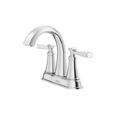 Click here to see American Standard 7617207.002 American Standard Glenmere Centerset Bathroom Faucet with Metal Push Pop-Up, 2 Handle, ADA, WaterSense, 1.2 GPM, Polished Chrome - 7617207.002