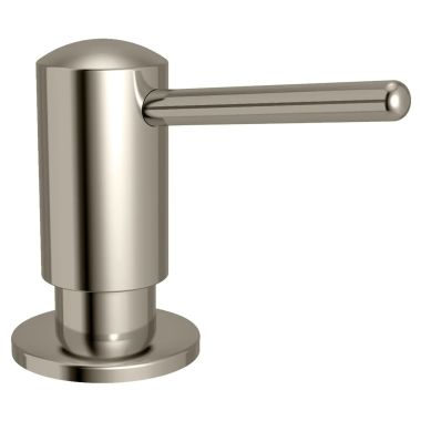 Click here to see American Standard 4503.120.013 American Standard Universal Push Action Soap Dispenser, Polished Nickel - 4503120.013