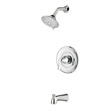 Click here to see American Standard 7413502.002 American Standard Chatfield 3 Function Tub and Shower Faucet with Pressure Balance Valve, Lever Handle, Polished Chrome - 7413502.002