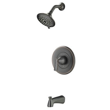 Click here to see American Standard 7413502.278 American Standard Chatfield 3 Function Tub and Shower Faucet with Pressure Balance Valve, Lever Handle, Legacy Bronze - 7413502.278