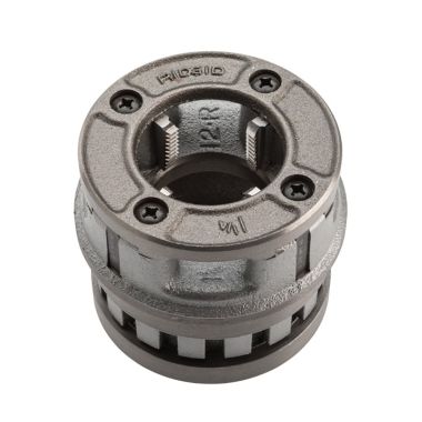Click here to see Ridgid 51872 RIDGID Model 12-R High-Speed Right-Hand NPT Die Head for Plastic-Coated Pipe, 1-1/4