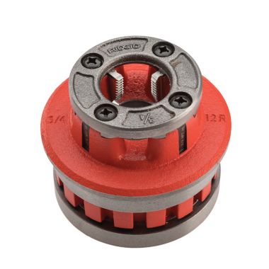 Click here to see Ridgid 37485 RIDGID Model 12-R High-Speed Steel Right-Hand NPT Die Head, 3/4