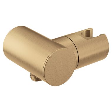 Click here to see Moen A755BZG Moen Handshower Bracket Drop Ell With Handheld Cradle, Bronzed Gold - A755BZG